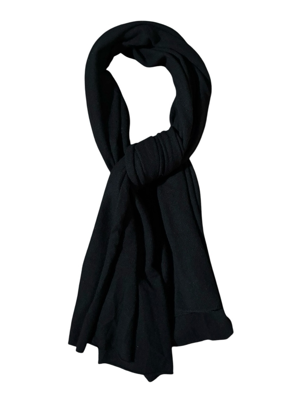James Perse Oversized Cashmere Scarf Black